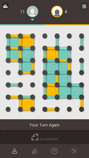 Dots and Boxes - Classic Strat - Gameplay image of android game