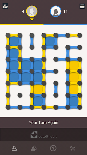 Dots and Boxes - Classic Strat - Gameplay image of android game