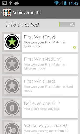 Dots and Boxes - Classic Strat - Gameplay image of android game