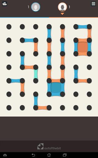 Dots and Boxes - Classic Strat - Gameplay image of android game