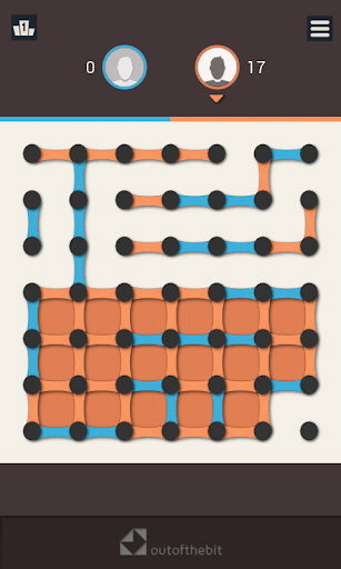 Dots and Boxes - Classic Strat - Gameplay image of android game