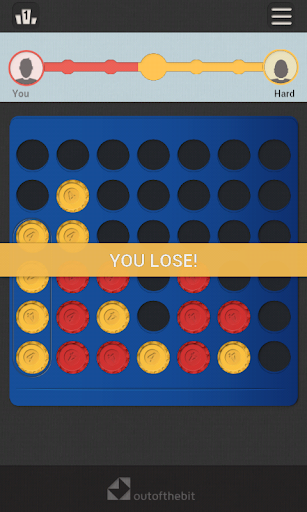 Four In A Row - Classic Board - Gameplay image of android game