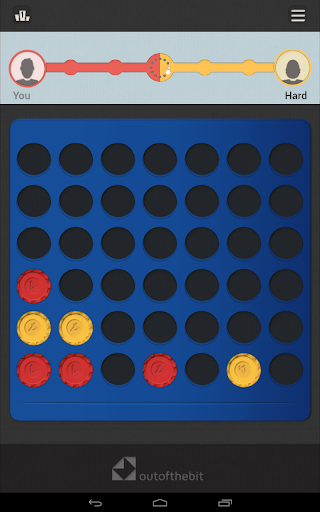 Four In A Row - Classic Board - Gameplay image of android game