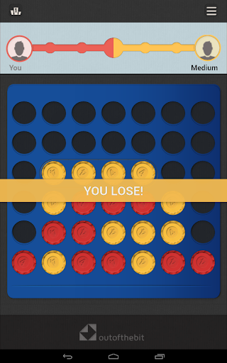 Four In A Row - Classic Board - Gameplay image of android game