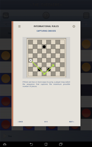 Checkers - Classic Board Games - Gameplay image of android game