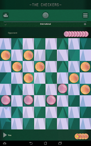 Checkers - Classic Board Games - Gameplay image of android game