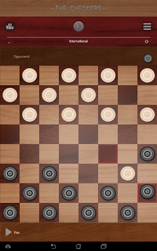 Checkers - Classic Board Games - Gameplay image of android game