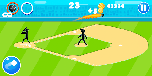 Stickman Baseball - عکس بازی موبایلی اندروید