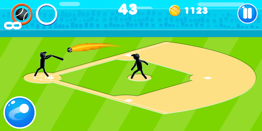 Stickman Baseball - عکس بازی موبایلی اندروید