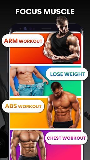 Men Workout at Home: Full Body - Image screenshot of android app