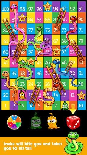 Snakes and Ladders - Dice Game - عکس بازی موبایلی اندروید