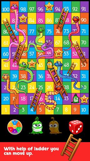 Snakes and Ladders - Dice Game - عکس بازی موبایلی اندروید