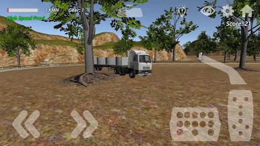 Truck Simulation & Race III 3D - عکس بازی موبایلی اندروید