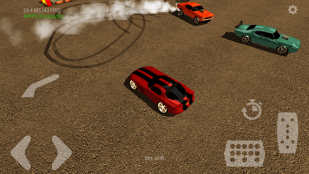 American Muscle Drift 3D 2017 - Gameplay image of android game