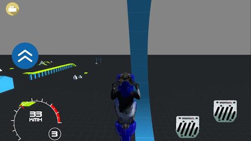 Motorcycle 3D Simulation - Gameplay image of android game