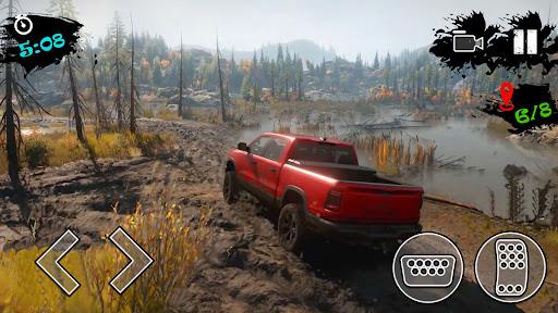 Pickup Truck - Offroad Games - Image screenshot of android app