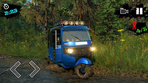 Offroad Tuk Tuk Auto Rickshaw - Gameplay image of android game