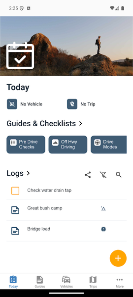 Overland Glovebox Guide - عکس برنامه موبایلی اندروید
