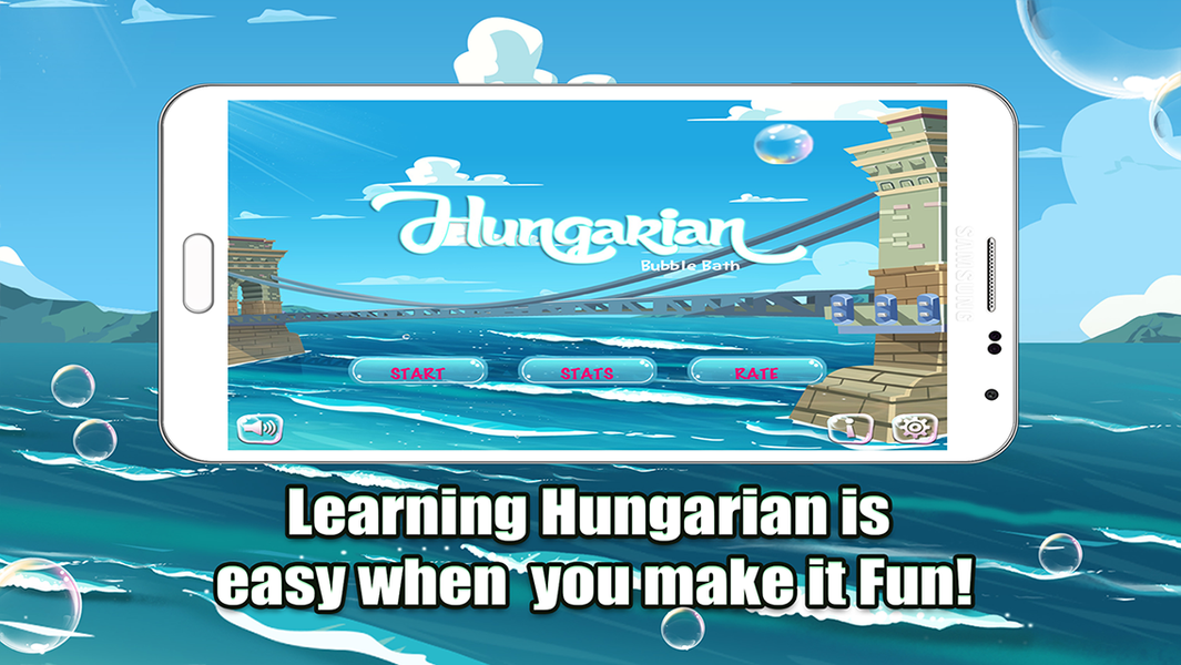 Learn Hungarian Bubble Bath - عکس برنامه موبایلی اندروید