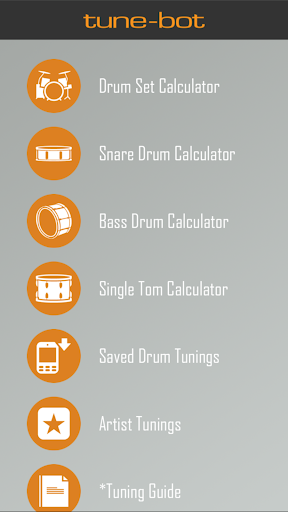 Drum Tuning Calculator - عکس برنامه موبایلی اندروید