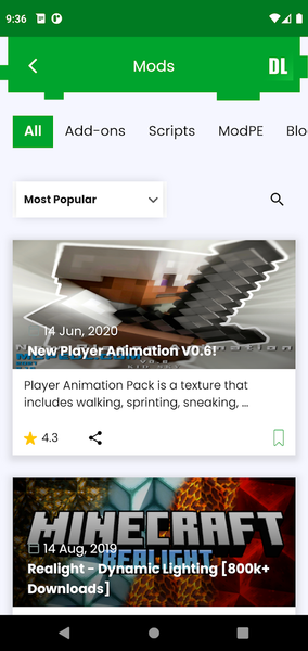 MCPEDL for Minecraft - عکس برنامه موبایلی اندروید