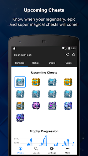 Stats Royale for Clash Royale - Image screenshot of android app