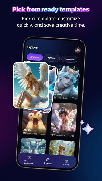 Ovia: AI Assistant Chatbot - عکس برنامه موبایلی اندروید