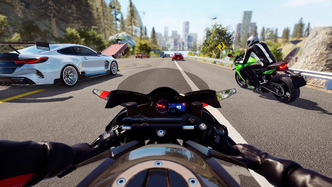 Street Racing EVO : Car & Moto - Gameplay image of android game