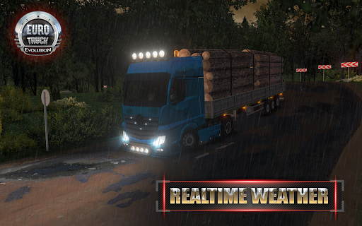 European Truck Simulator - Gameplay image of android game