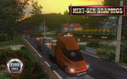 European Truck Simulator - عکس بازی موبایلی اندروید