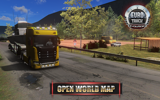 European Truck Simulator (Mod) - Gameplay image of android game