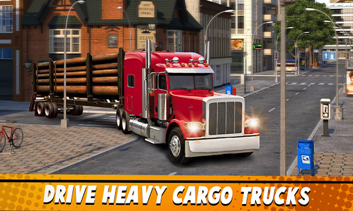 Euro Truck Simulator 2 : Cargo Truck Games - عکس بازی موبایلی اندروید