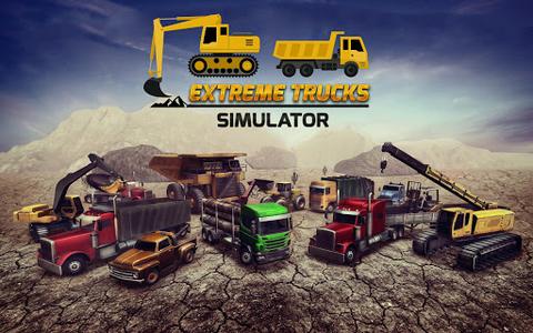 Extreme Trucks Simulator - Gameplay image of android game
