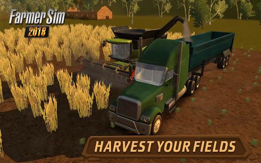 Farmer Sim ۲۰۱۸ - شبیه ساز مزرعه ۲۰۱۸ - عکس بازی موبایلی اندروید