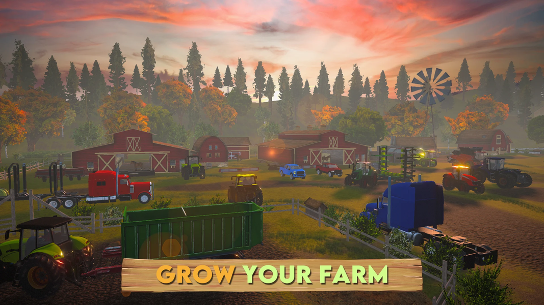 Farm Sim: EVO - Gameplay image of android game