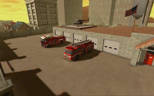 Firefighter Simulator 3D - Gameplay image of android game