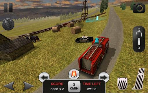 Firefighter Simulator 3D - Gameplay image of android game