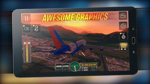Airplane Flight Simulator - Gameplay image of android game