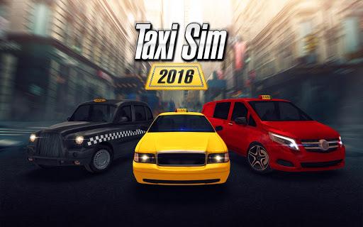 Taxi Sim 2016 - Gameplay image of android game