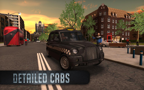 Taxi Sim 2016 - Gameplay image of android game