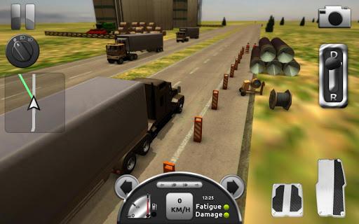 Truck Simulator ۳D - عکس بازی موبایلی اندروید