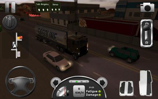 Truck Simulator ۳D - عکس بازی موبایلی اندروید