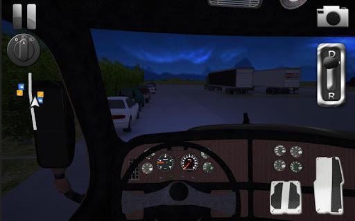 Truck Simulator 3D - Gameplay image of android game