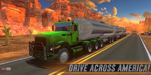 Truck Simulator USA Revolution - Gameplay image of android game