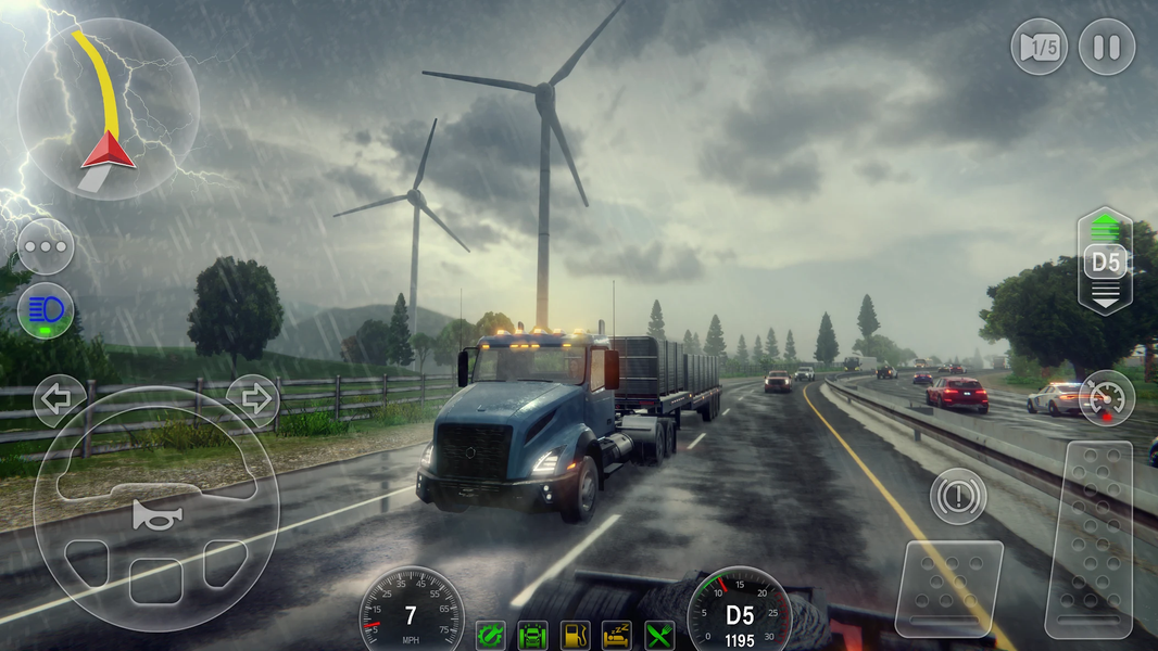 Truck Simulator Drive USA: EVO - Gameplay image of android game