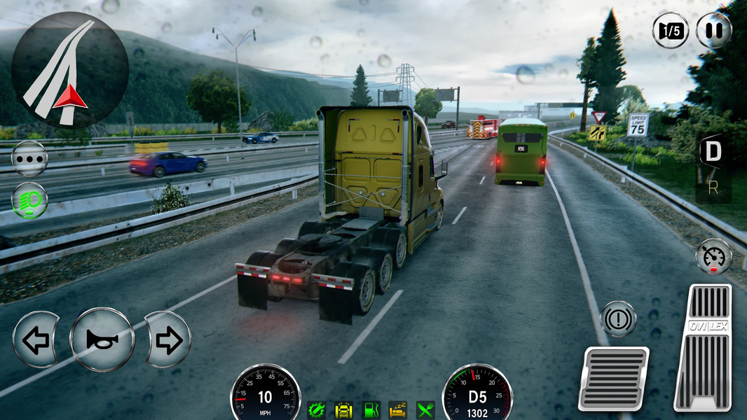 Truck Simulator Drive USA: EVO - Gameplay image of android game