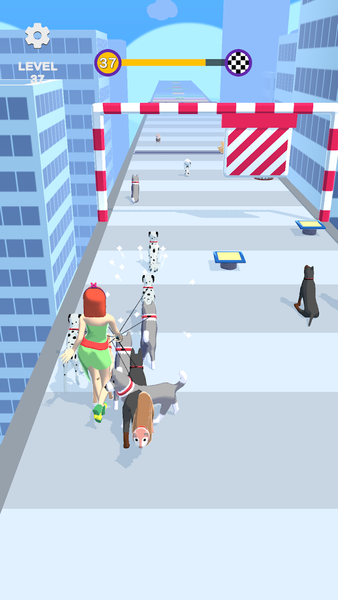 Dog Walker! - Gameplay image of android game