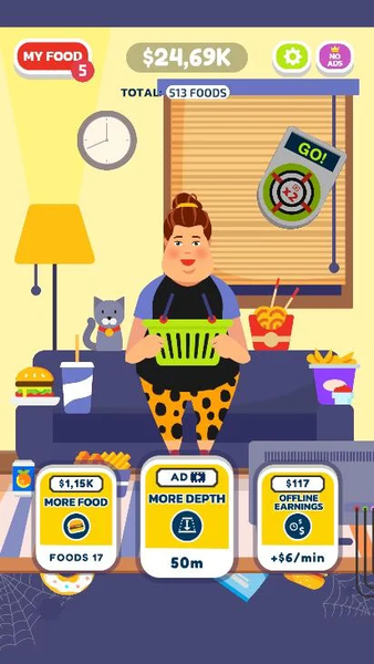Eat Repeat - Gameplay image of android game