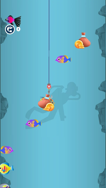 Idle Furry Fishing! - Gameplay image of android game