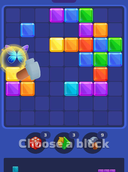 Block Blitz: Gems Puzzle - Gameplay image of android game